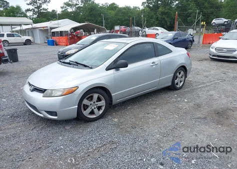 2006 Honda Civic Ex from USA, damaged, VIN 2HGFG12806H509378
